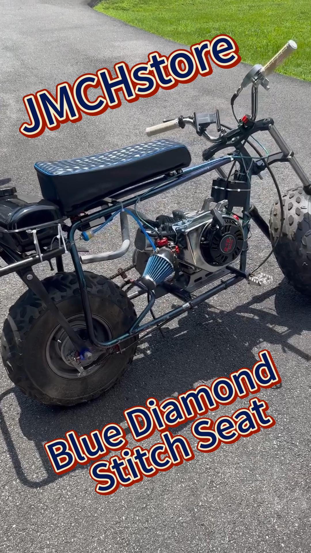 Amazon.com: JMCHstore Blue Diamond Stitch Seat Cover for Coleman