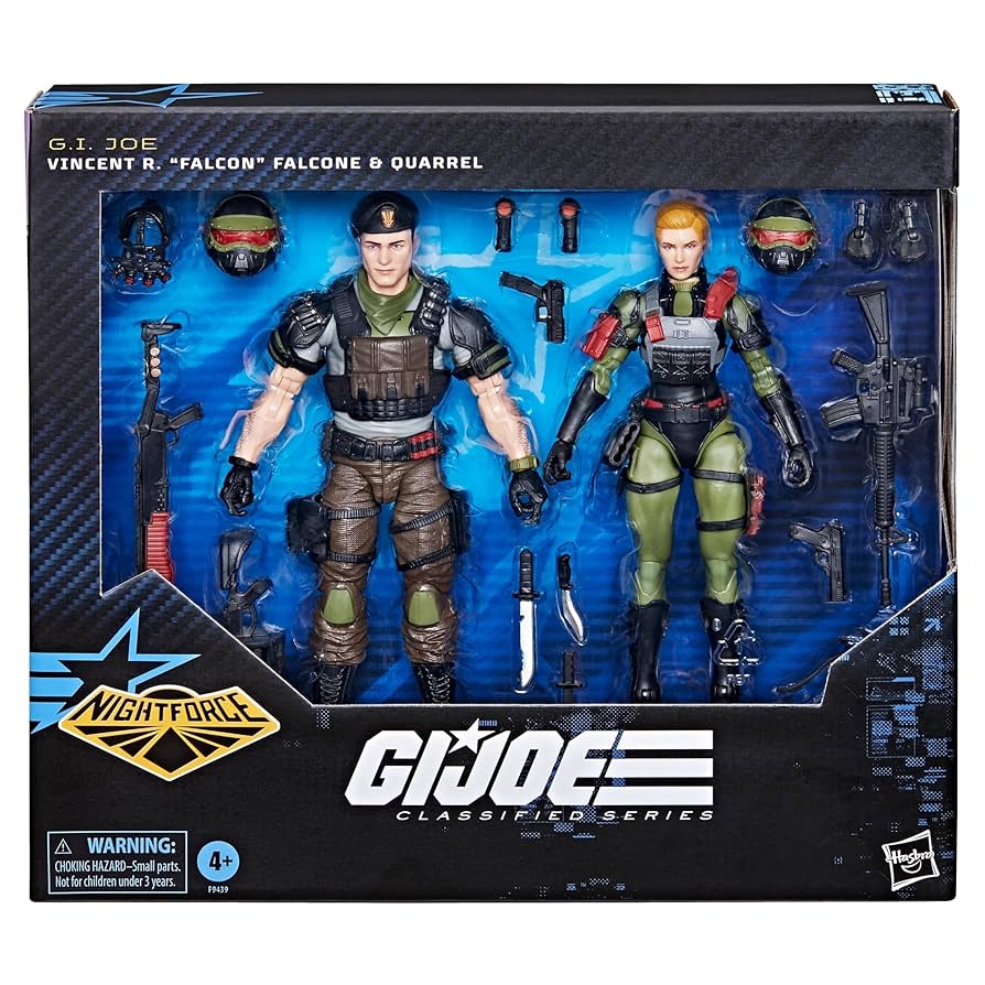 GIジョー クラシファイド シリーズ ナイトフォース ファルコーネ&クォレル Amazon | G.I. Joe クラシファイドシリーズ #138、ナイト