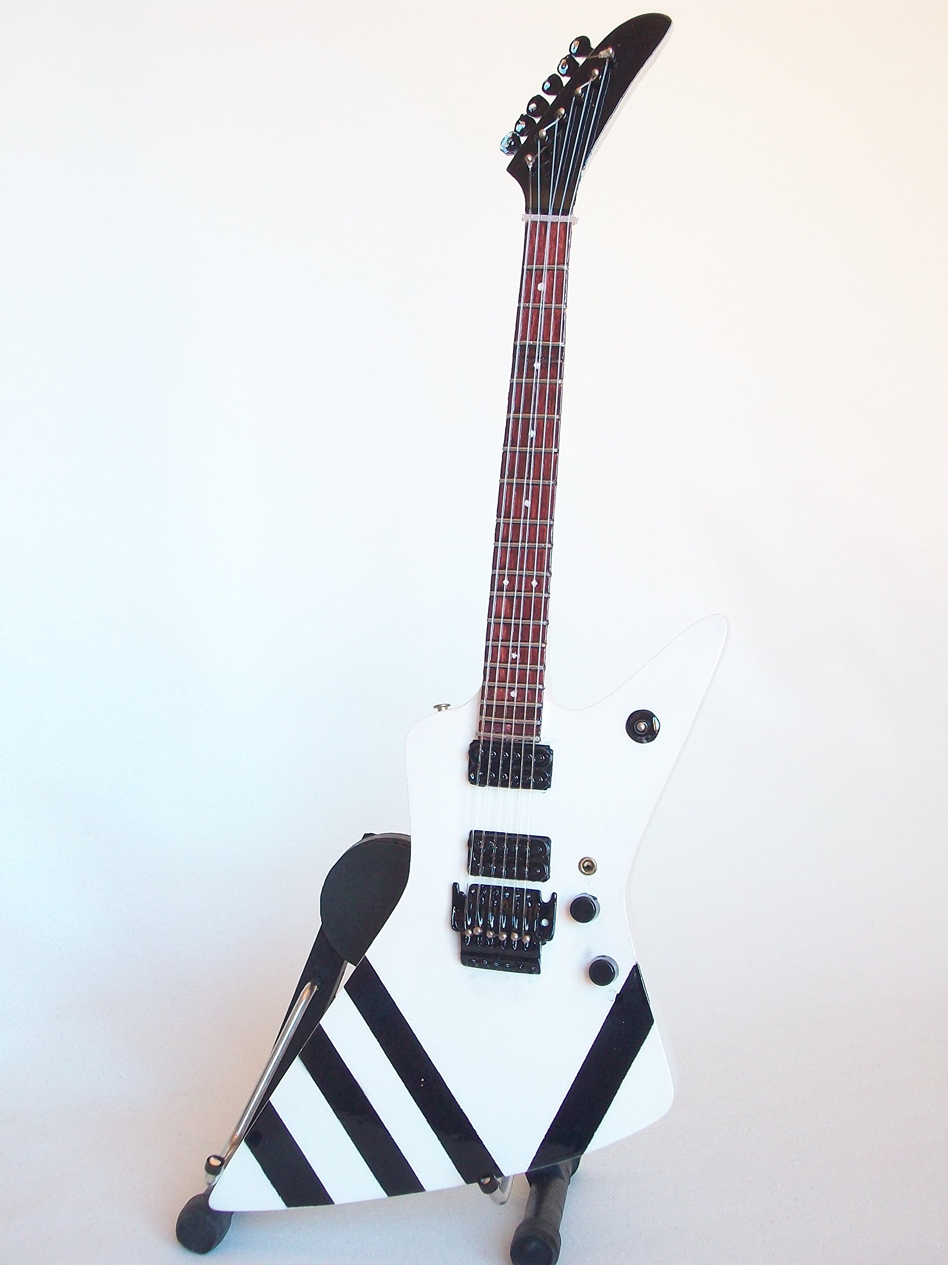 Mini guitarra de colección Replica Explorer - Matthias Jabs