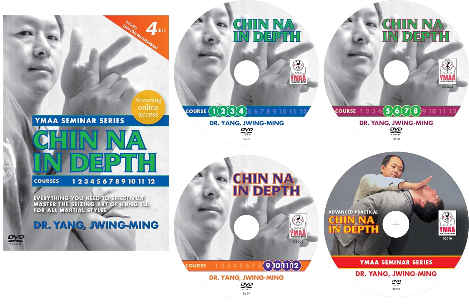 Chin Na In Depth Complete Collection 4DVD (YMAA Chin Na