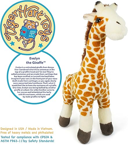 Miniatura 2 de Evelyn The Giraffe - Peluche de 11 pulgadas