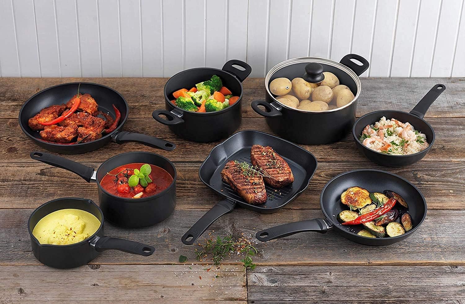 Kuhn Rikon Easy Induction Non-Stick 5-Piece Cookware Set