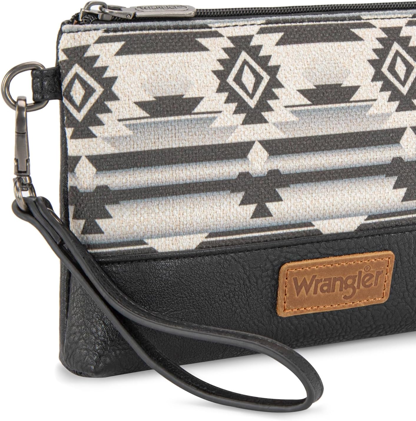 Wrangler Wristlet Wallet for Women Large Boho Clutch Purse Western Wallet Handbags for Travel,Gift - Image 7