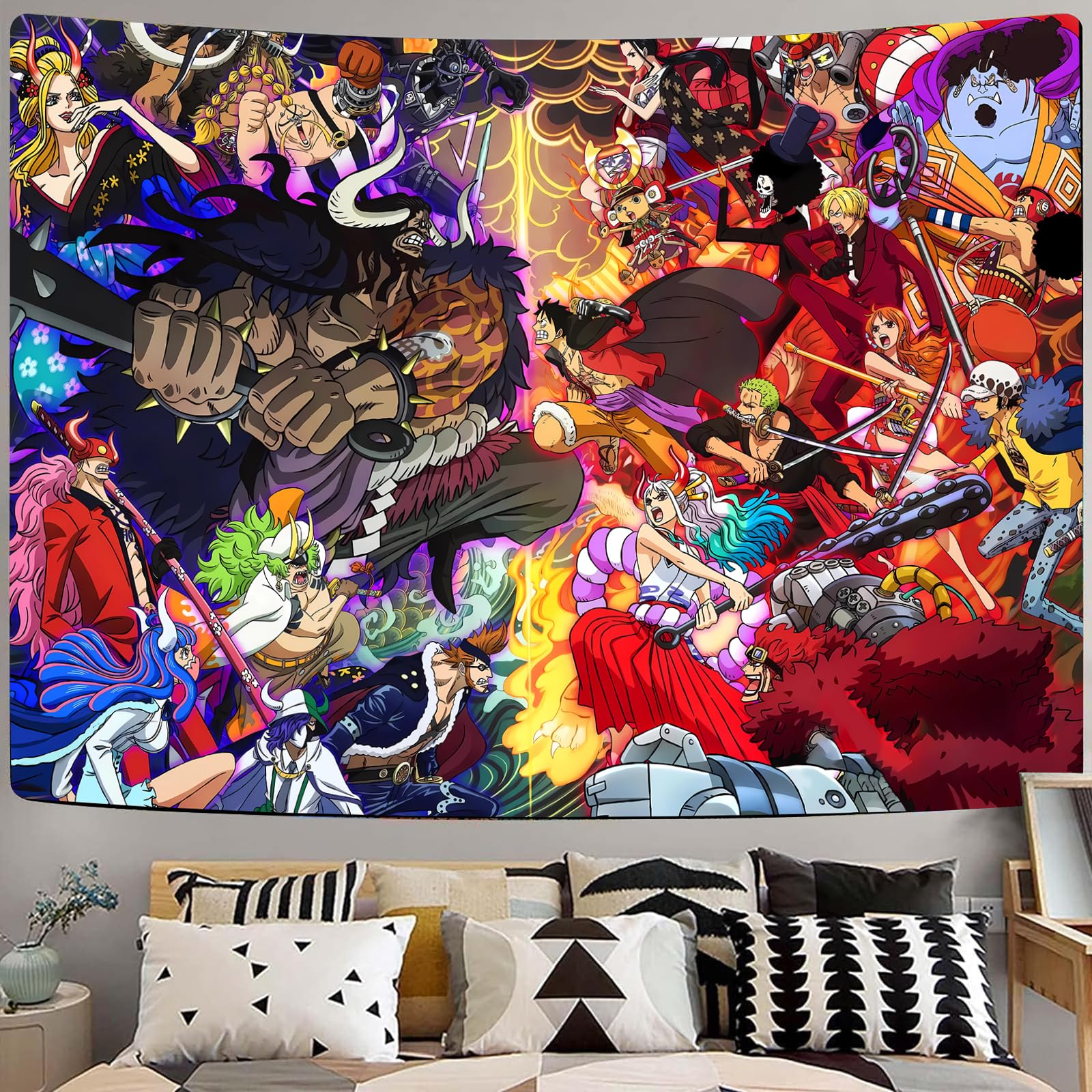Amazon.com: Focallive Anime Tapestry & Decor - Wall Decor, Room  display picture 1