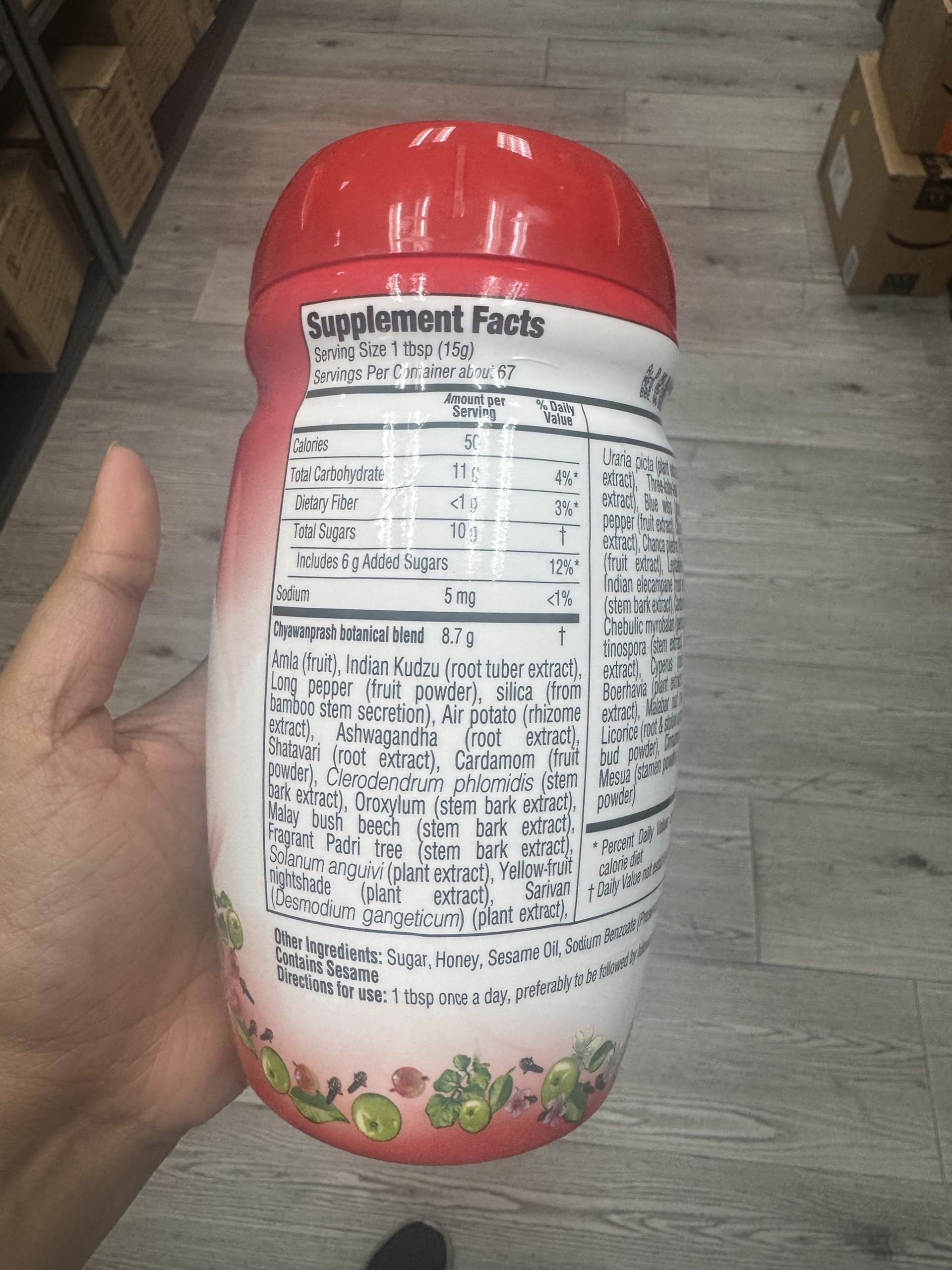 Amazon.com: Dabur Chawanprakash, Sugar Free, 900gm - Spread with