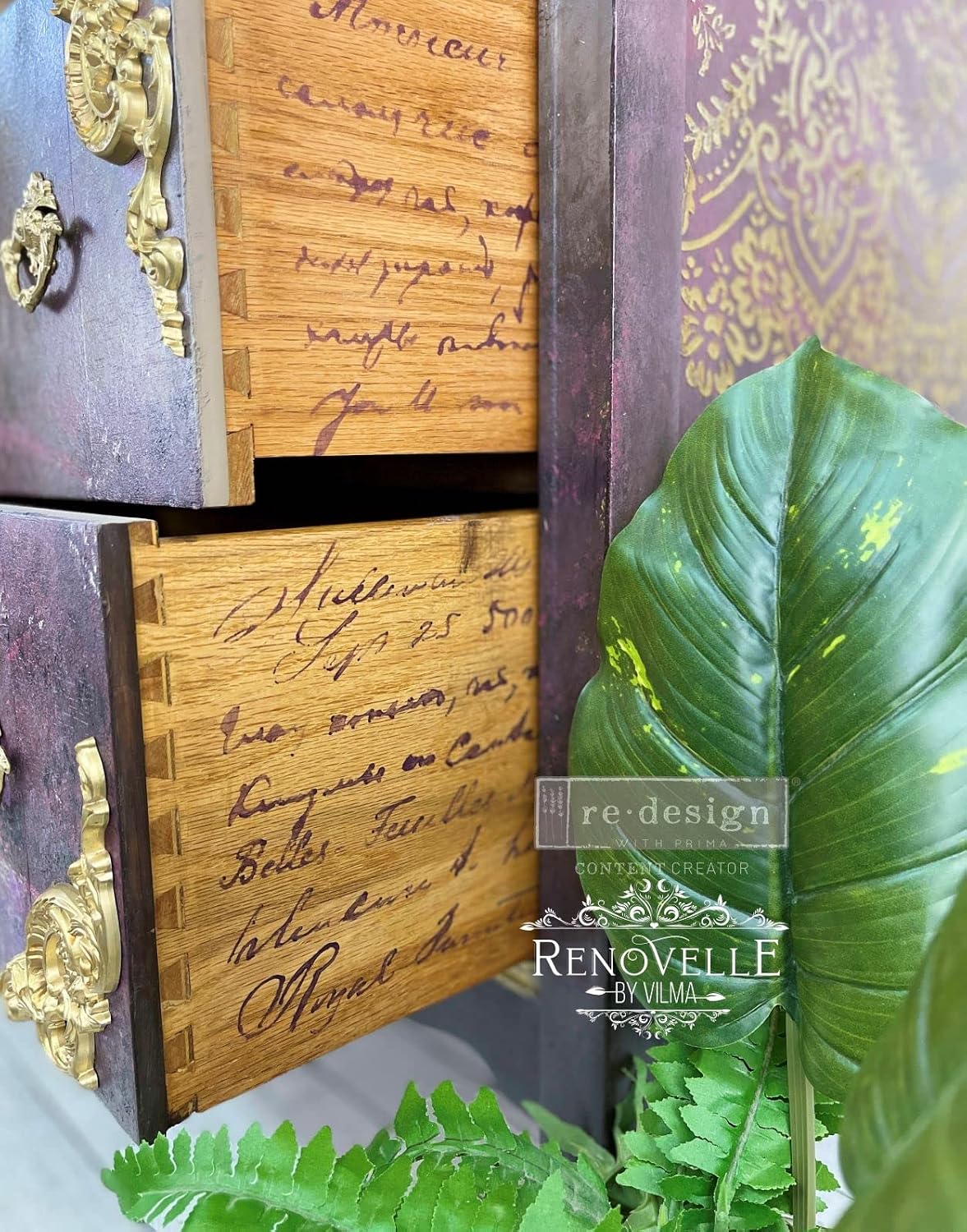 Redesign with Prima Redesign Stencil Script 18x21 Sheet Size 18"x21",Design Size 16.1"x16.1"655350653347