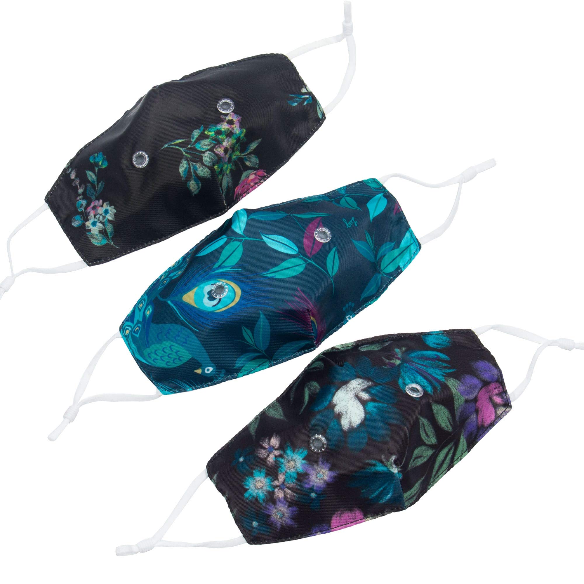 Lugunisex-adult Beaker 2 Reusable Face Covering 3pk - Small