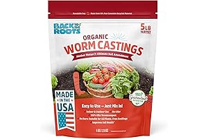 Back to the Roots Worm Castings: Natural Soil Enhancer with Fuller's Earth