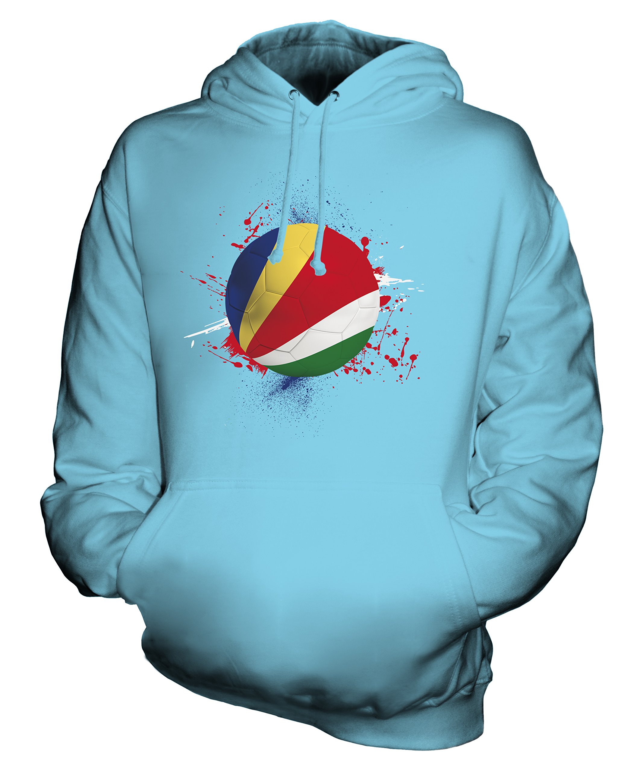 Sweat pull à capuche Seychelles Football finitions haut de gamme