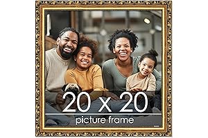 Gold Poster Palooza: 20x20 Picture Framing Extravaganza