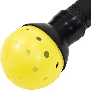 PickleUpper The Original Pickleball Ball Retriever - Attaches to Pickleball Paddles - The Easy Way to Pick Up Pickleball Balls Without Bending Over - Fits Standard Paddles