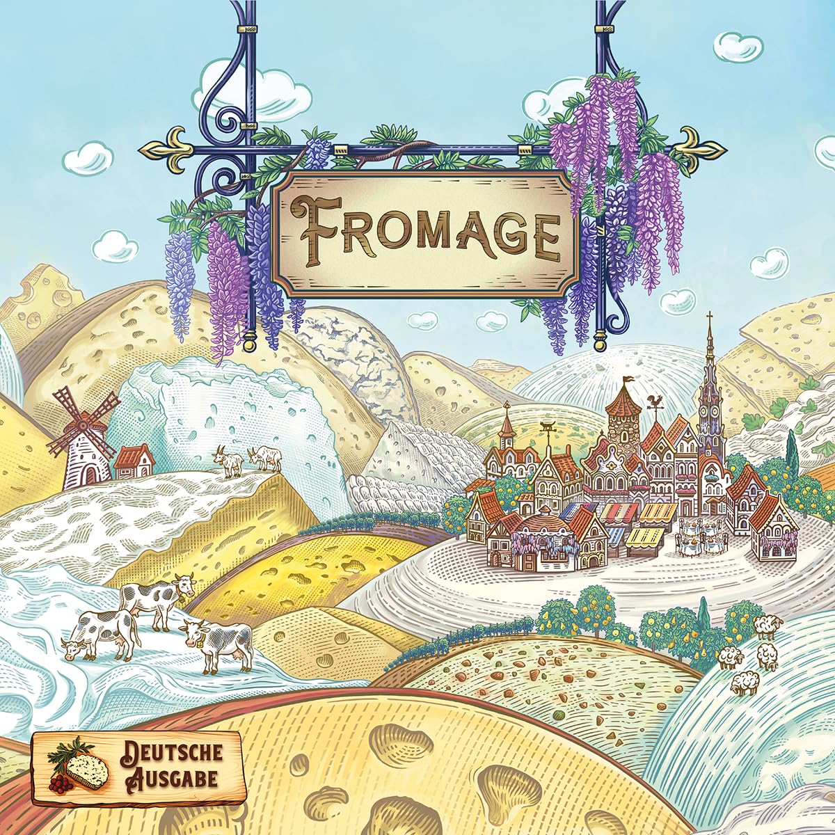 Road to Infamy, Fromage, Gioco di strategia, Gioco di strategia, 1-4 Giocatori, dai 13+ Anni, 40 Minuti, Tedesco