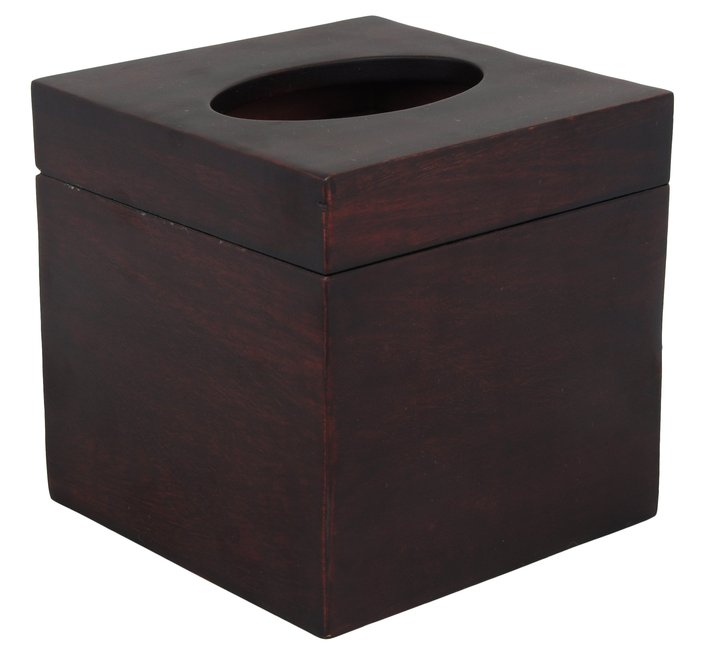 Woodenclave Wooden Square Tissue Paper Holder Box | Paper Napkin Dispenser Organizer for Dining Room Kitchen Bedroom and Car Decor - 13 x 13 x 13 cm (Design 5) (B078TBC7R8) Amazon Price History, Amazon Price Tracker
