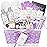 Christmas Gifts Spa Gift Set for Women - 22 Piece Lavender Luxury Bath & Body Basket with Bath Bomb, Lotion & Shower Gel | Bath Gift Set for Birthday Gifts, Mothers Day Gifts
