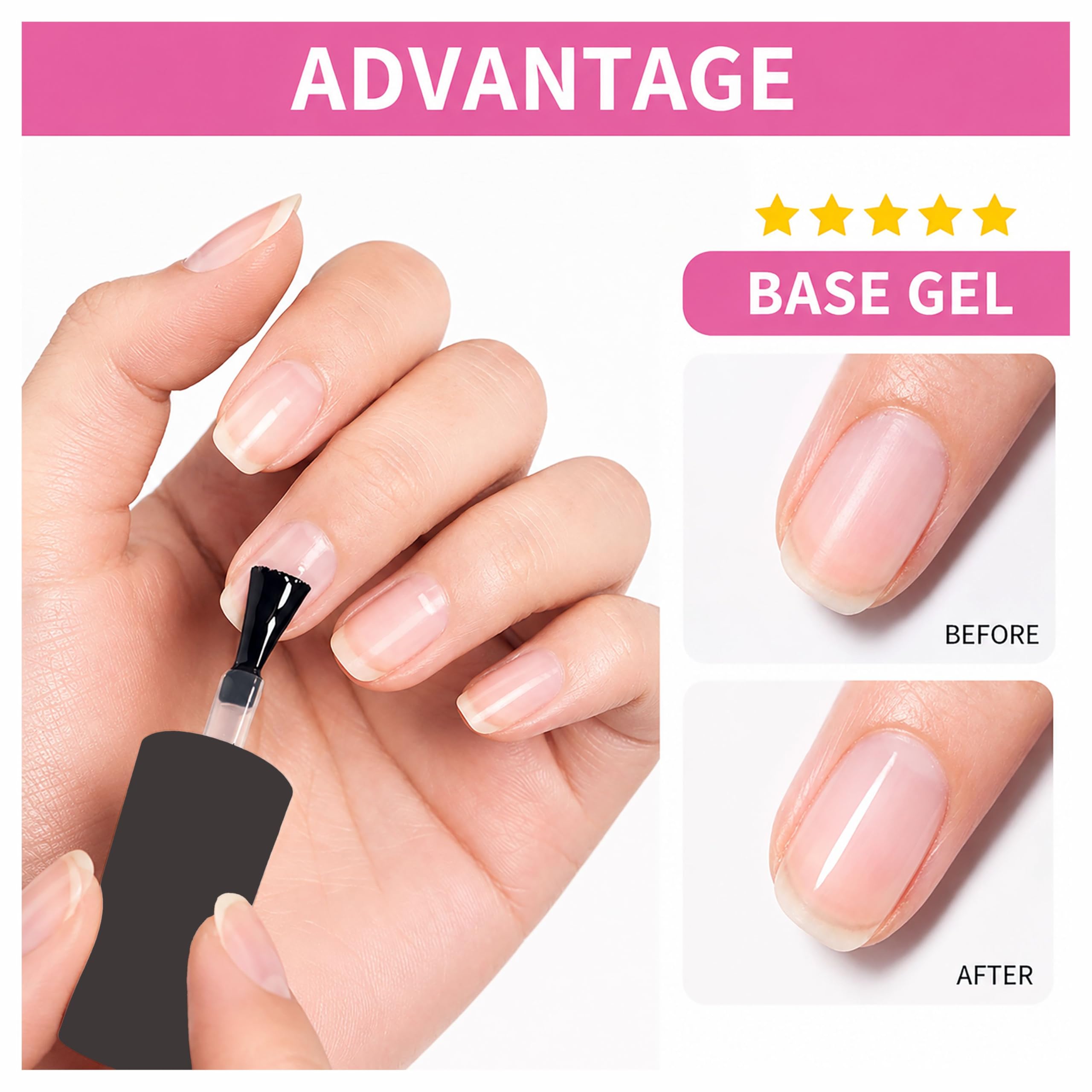 SHILLS PROFESSIONAL 8 In 1 Gel Glue 15ml for Nail Tips, Rhinestones & 3D Nail Art 4