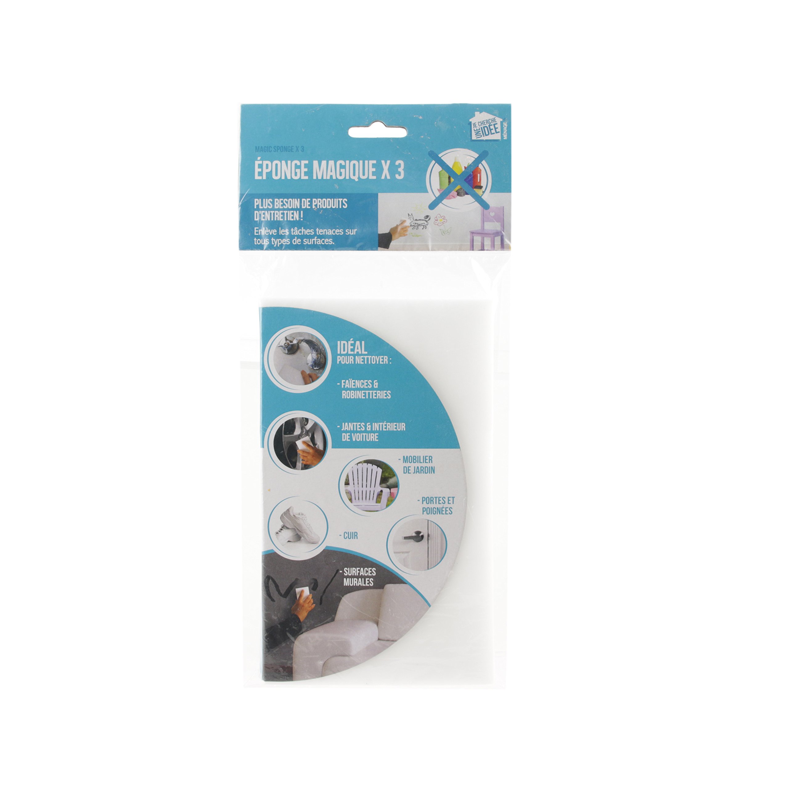 JE CHERCHE UNE IDÉE CMP Set 3 ESPONJAS MÁGICAS