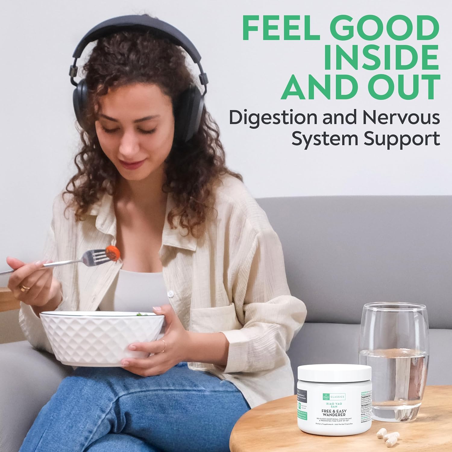 D’AO Labs Free & Easy Wanderer - Xiao Yao San - Herbal Capsules. 100 Herbal Capsules - Image 6