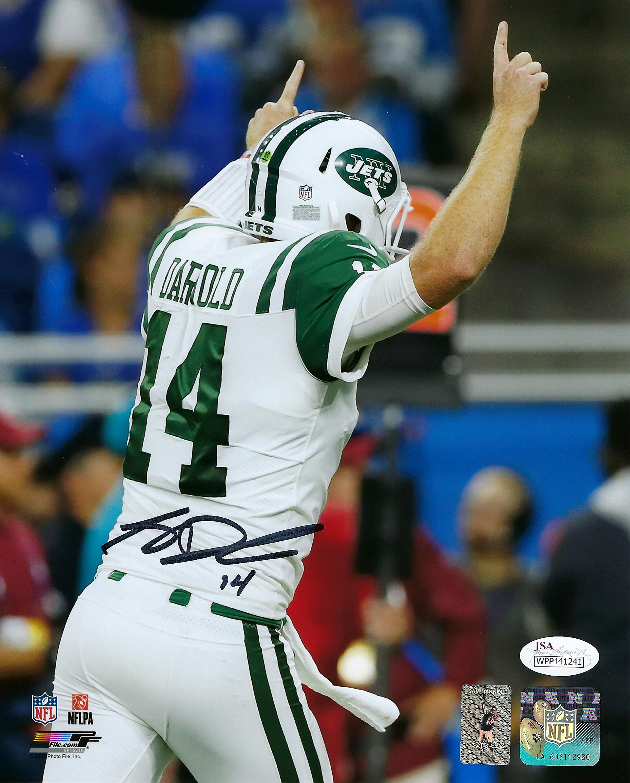 Sam Darnold New York Jets Quarterback Autographed 