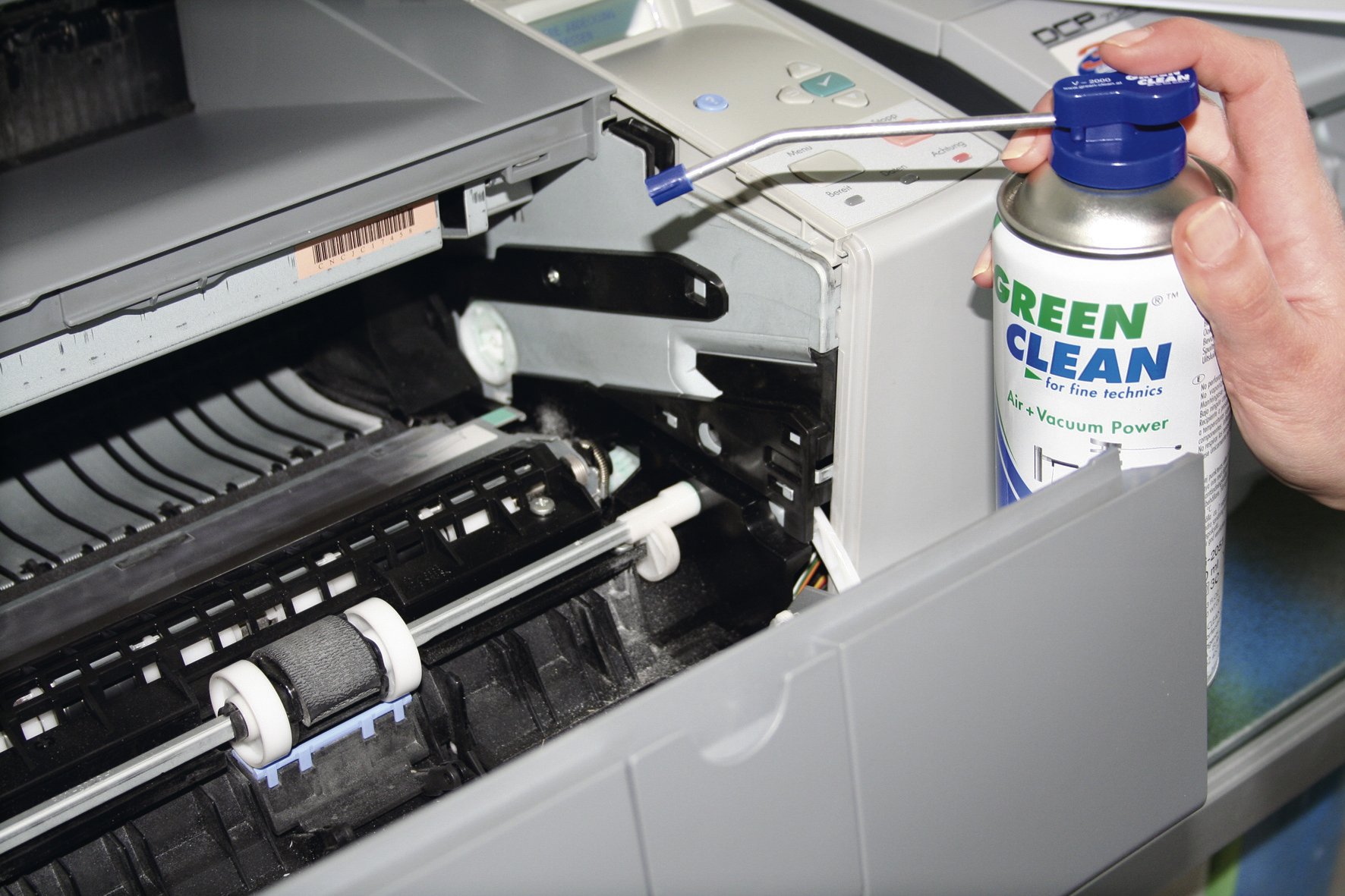 GREEN CLEAN GS-2051 Starter Kit Air und Vacuum Power Hi Tech 400ml Airduster weiß, Weiss