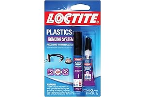 Loctite Super Glue Plastics Bonding System with Activator