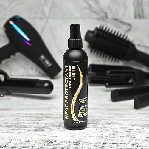Miniatura 6 de Hot Tools Spray de tratamiento sin enjuague protector contra el calor del cabello, 8 onzas