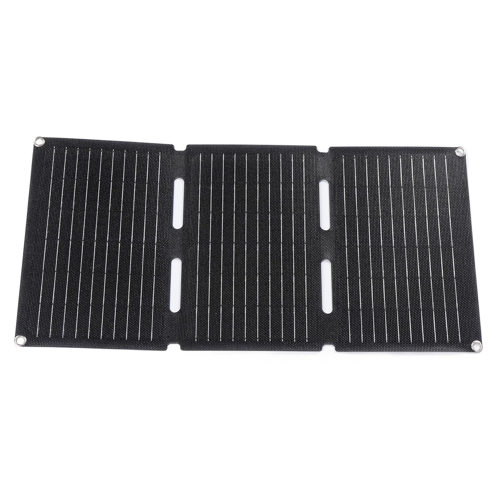 Chargeur Solaire Portable Pliable 30W, 12V, 2,5 a, avec Panneau Solaire étanche ETFE, pour Camping, Randonnée, Voyage