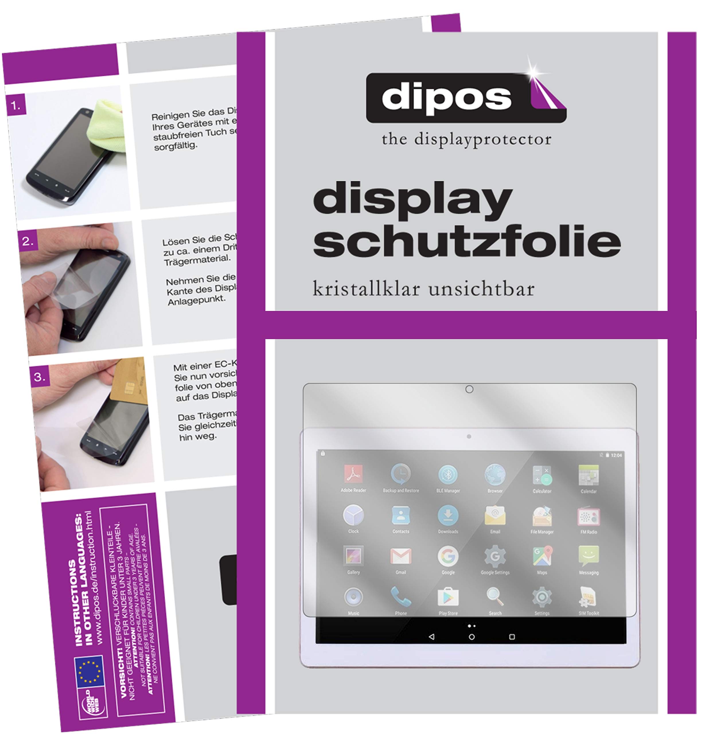 dipos I 2X Pellicola Protettiva Compatibile con Lenovo Tab 4 TB-X704L Pellicola di Protezione Cristallo dipos I 2X Pellicola Protettiva Compatibile con Lenovo Tab 4 TB-X704L Pellicola di Protezione Cristallo