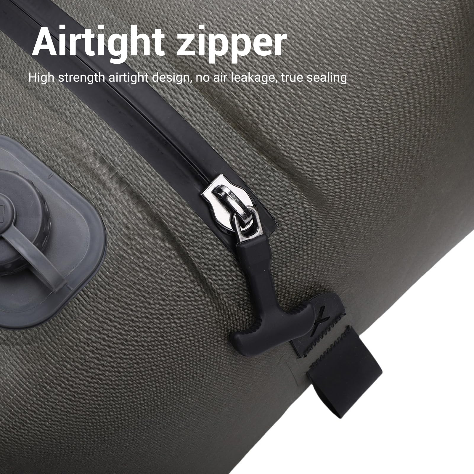 Bolsa de Vacío de Viaje, Bolsa de Compresión Reutilizable Eficiente para Ropa, Ahorro de Espacio para Acampar, Senderismo, Mochilero, 20L (Cuadrícula verde)