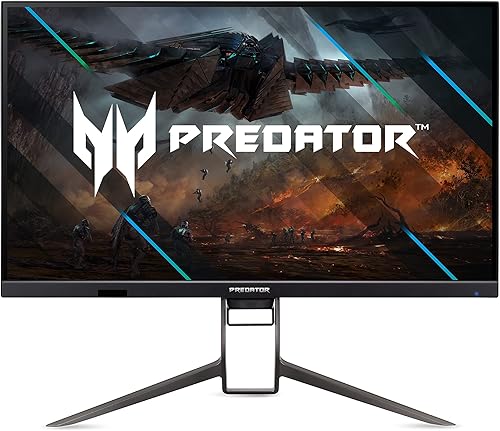Acer Predator XB323QK NVbmiiphuzx - Monitor de juegos IPS ágil Splendor de 31.5 pulgadas UHD (3840 x 2160), compatible con G-SYNC, hasta 0.5 ms, 144