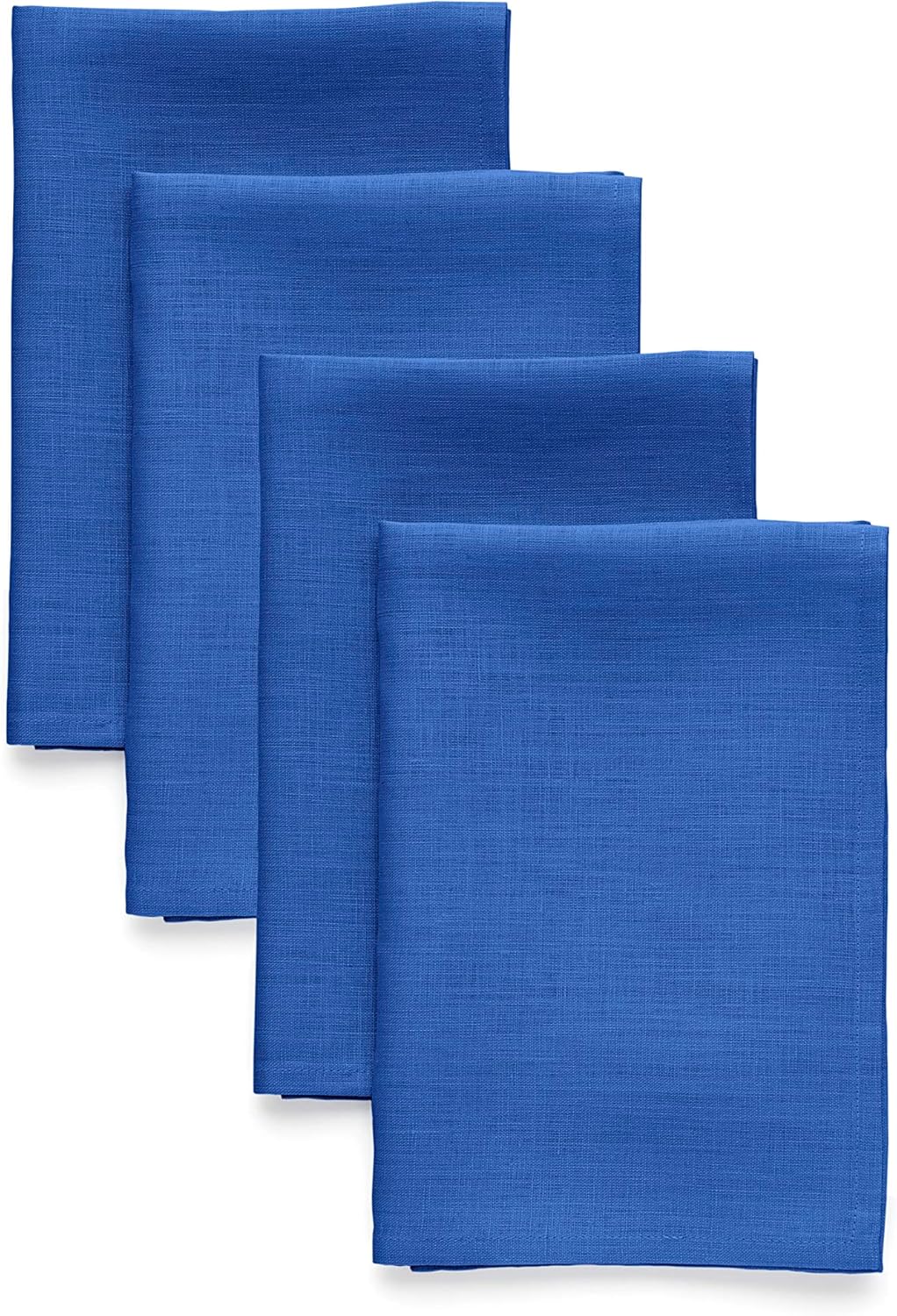 Solino Home Linen Napkins Royal Blue 100 Pure Linen