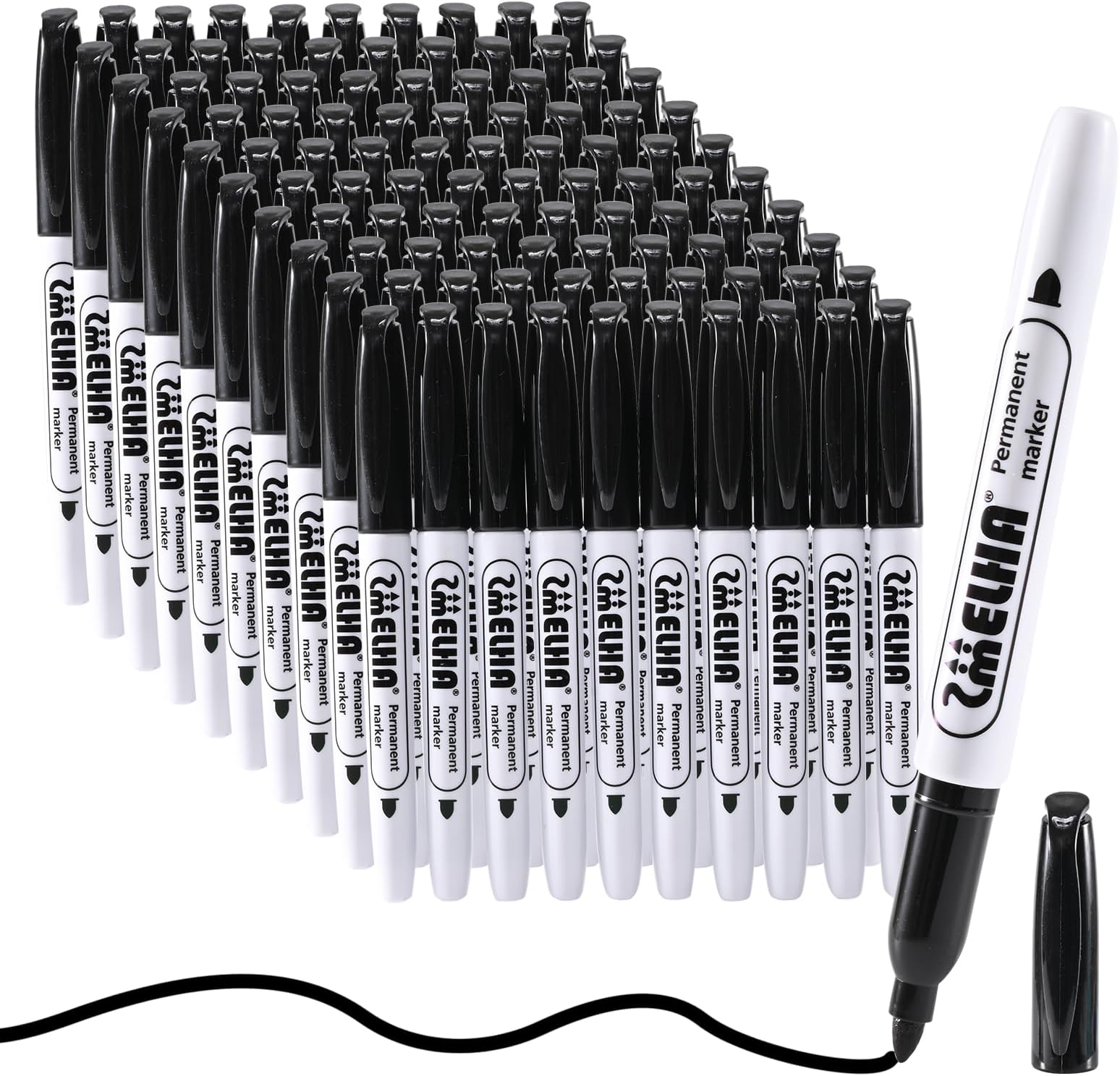 Sarstedt Permanent Fine Tip Pen For Plastic Or Glass Tubes