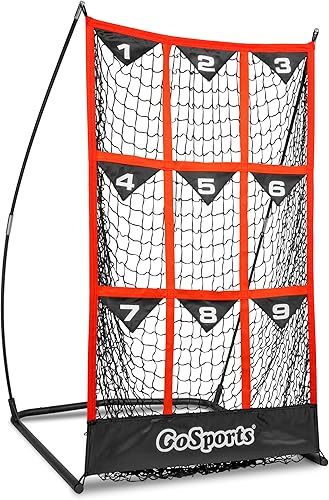 Miniatura 7 de GoSports Red de tiro de béisbol y softbol de 9 bolsillos