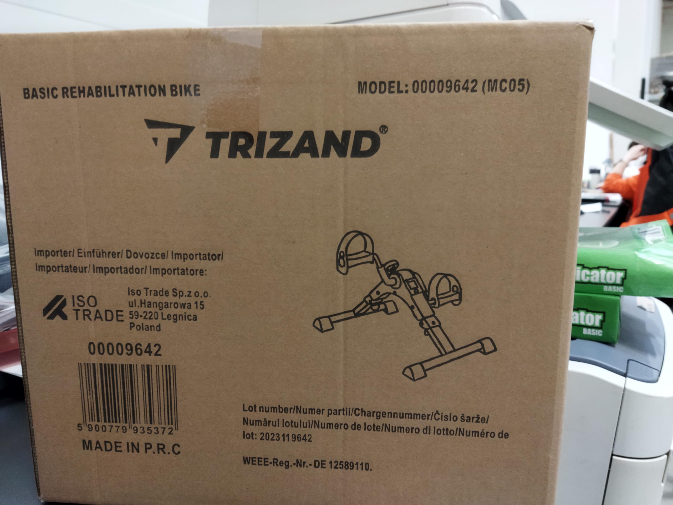 Iso Trade Fitness i ćwiczenia materiału treningowego Marka Unisex Dorosły