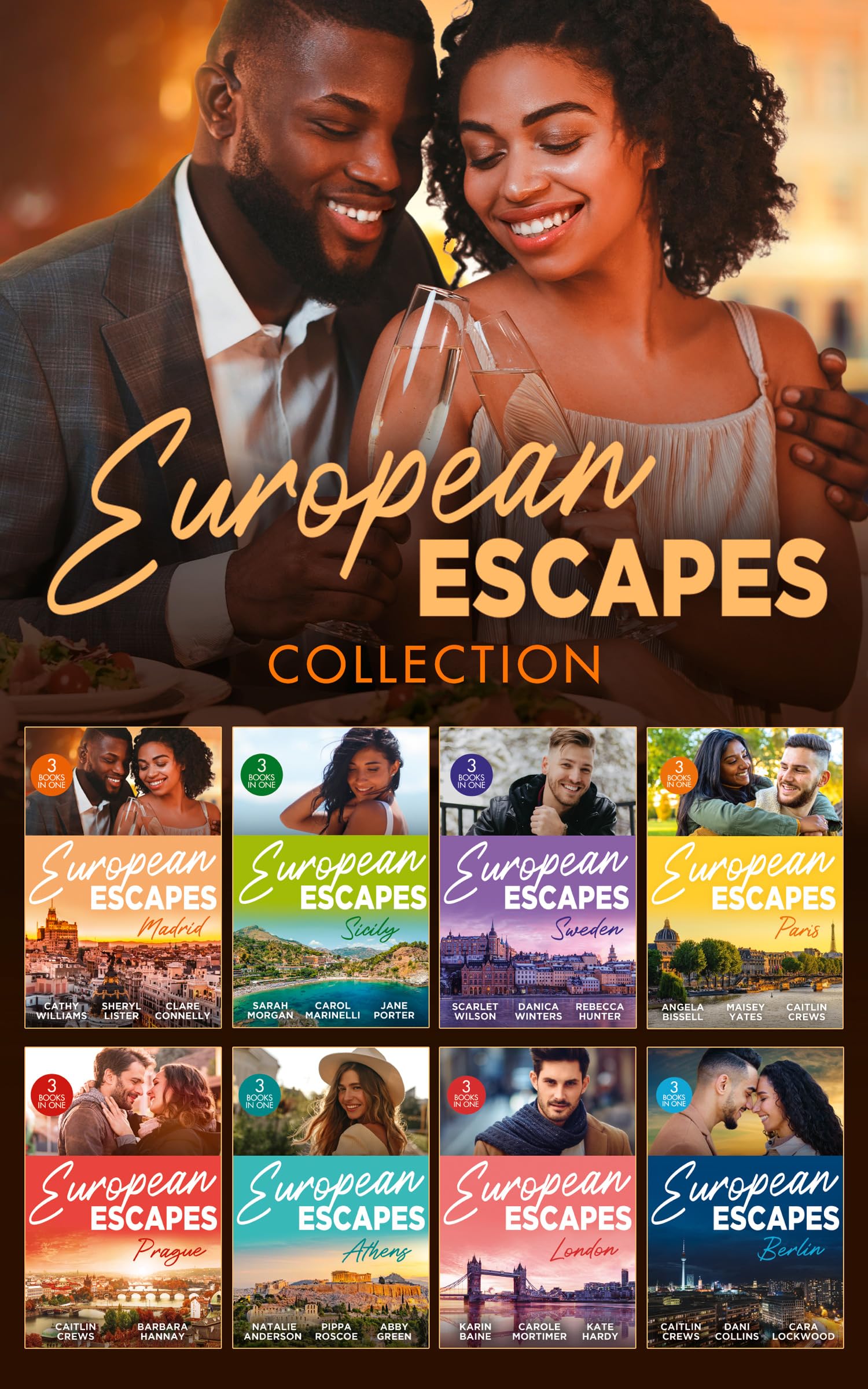The European Escapes Collection: Don’t miss this collection, perfect for fans of workplace, fake dating and billionaire romance in 2026! (English Edition)