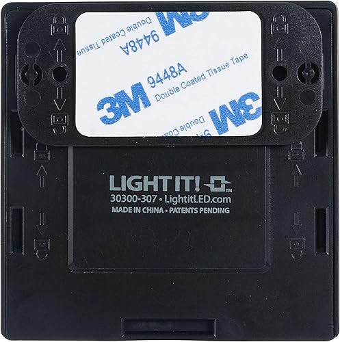 Miniatura 5 de LIGHT IT! by Fulcrum, 30300-307 Luz de sensor de brillo suave, bronce, paquete individual