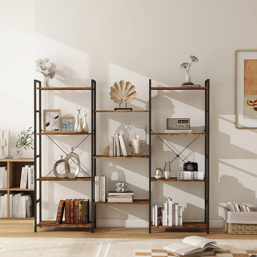 おん　a⑥ Amazon.com: Panana Triple 4/5/6 Tier Bookshelf, Industrial