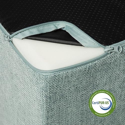 Miniatura 6 de Best Pet Supplies - Escalera de espuma portátil para que gatos o perros pequeños alcancen muebles, antideslizante, equilibrada, segura, no requiere