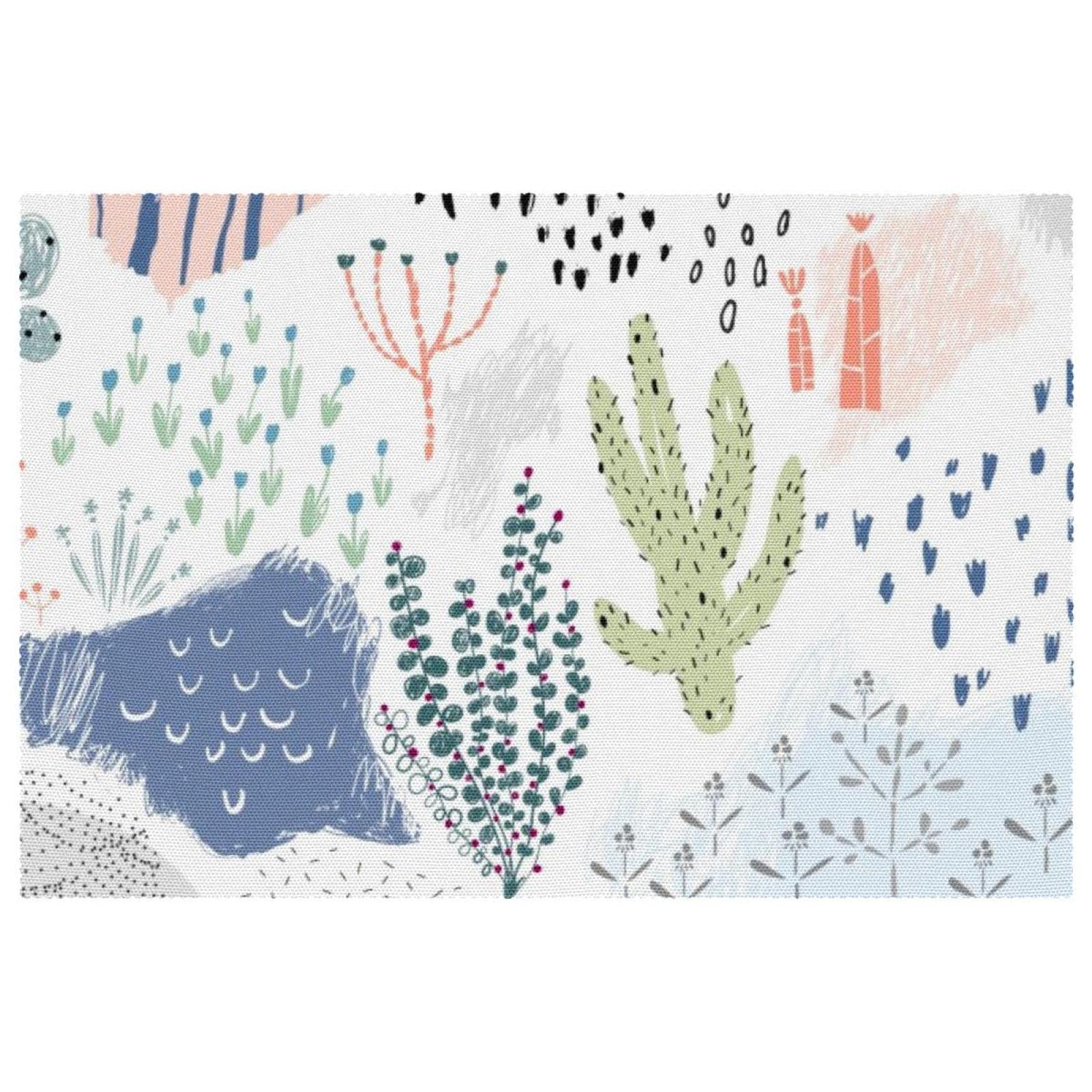 Sets de table cactus anti-glisse et thermique résout les taches et protège des plats chauds