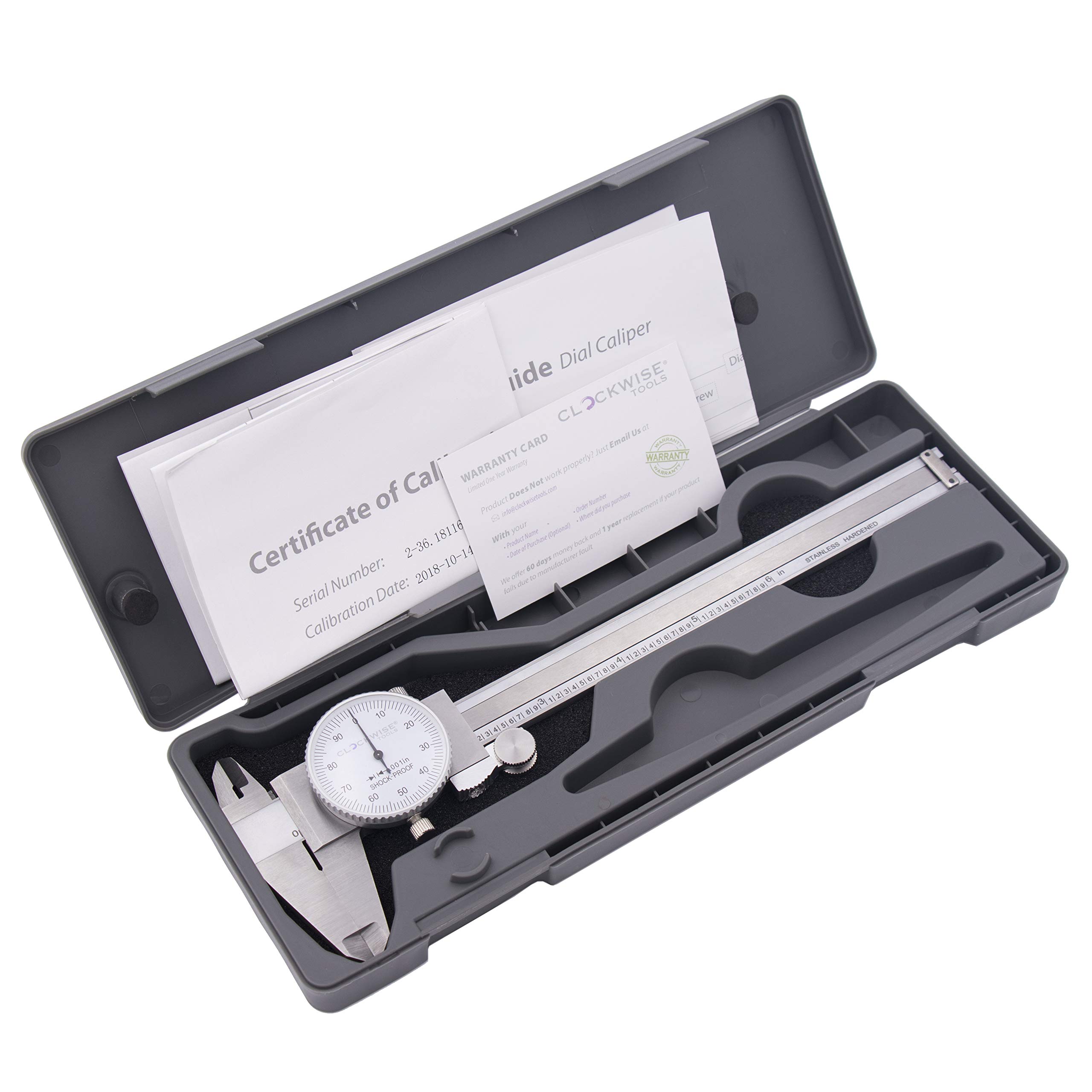 Pro Dial Caliper - 0-6 Inch Stainless Steel -6