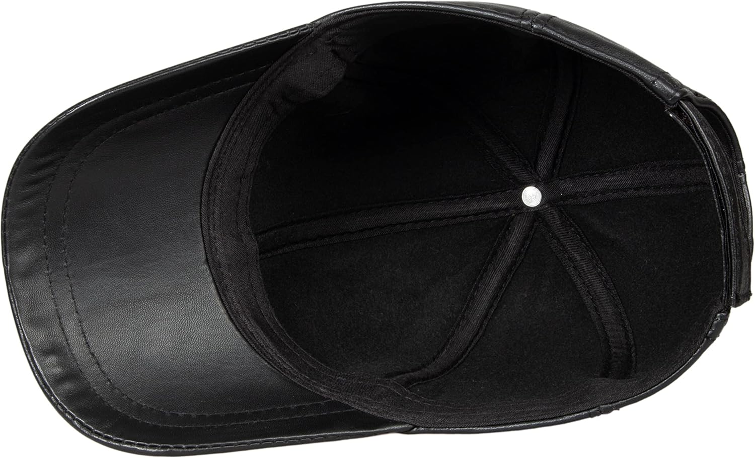 HATSQUARE Genuine Leather Unisex Baseball Cap - Image 6