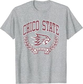 Chico State Wildcats Victory Vintage Gray T-Shirt