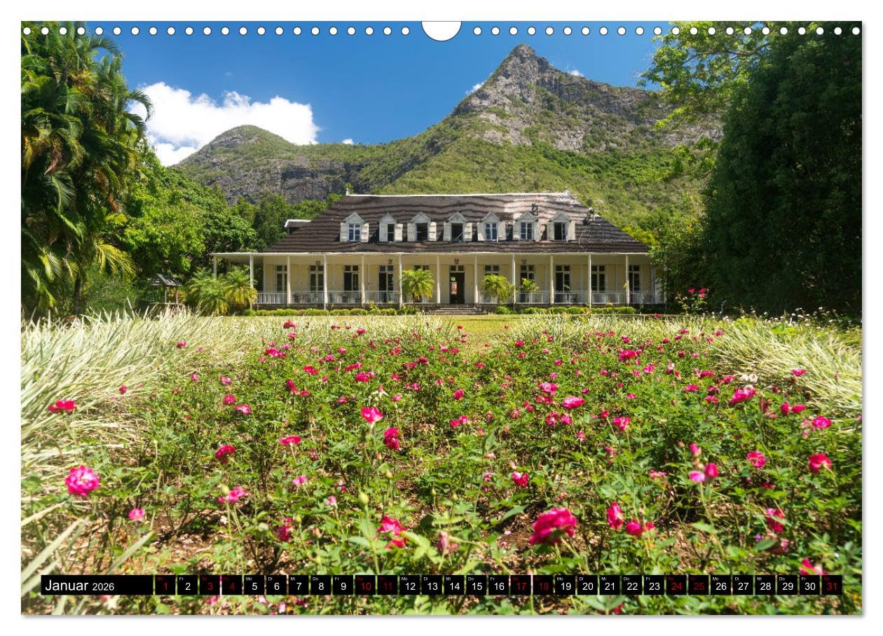 Trauminsel Mauritius (Wandkalender 2026 DIN A3 quer), CALVENDO Monatskalender: Die Trauminsel im Indischen Ozean in einem farbenfrohen Kalender vom Reisefotografen Peter Schickert. (CALVENDO Orte)