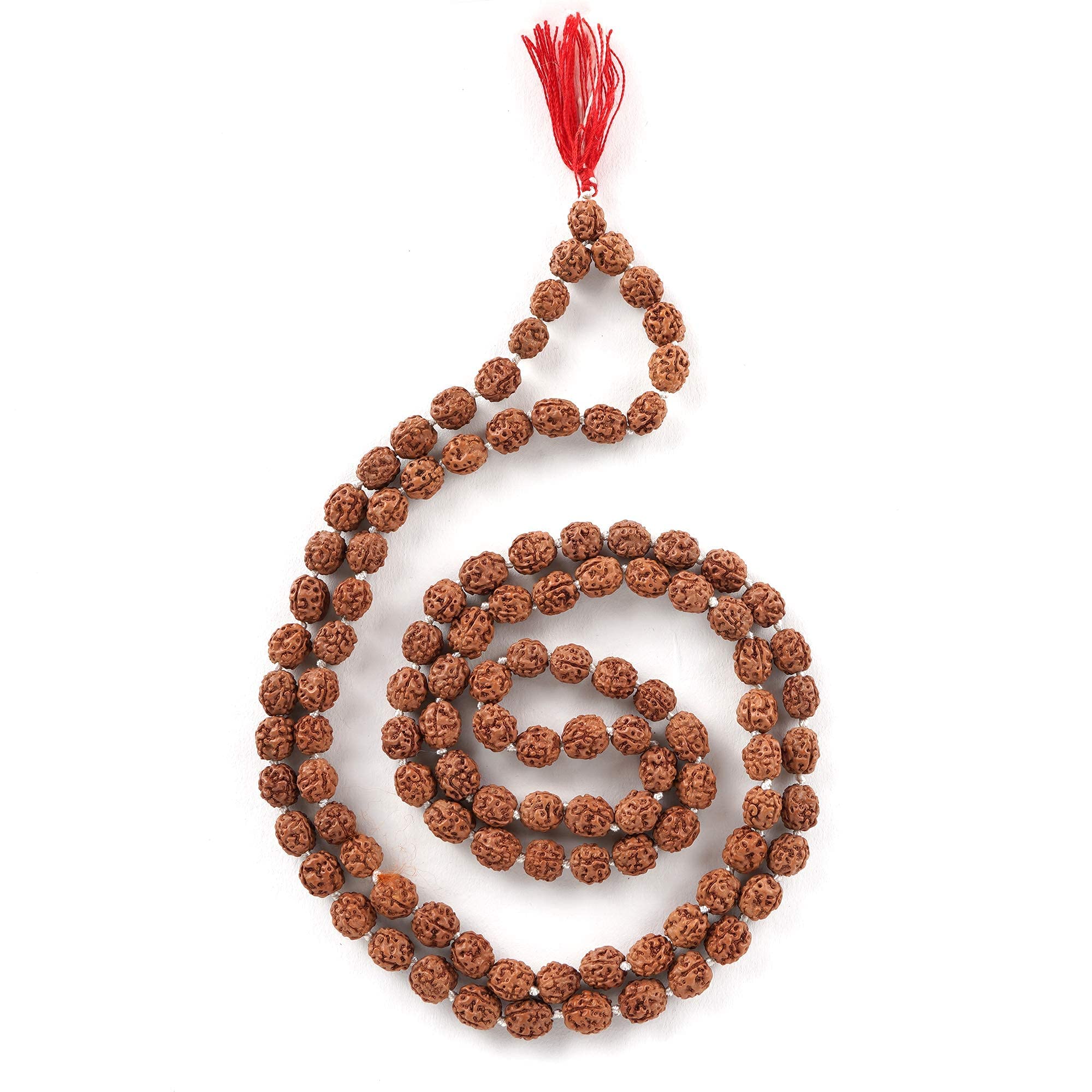 Arihant Gems & Jewels 4 Mukhi/Faced 108+1 Beads Rudraksha Jaap Mala | Natural & Certified | Astrological Four Mukhi/Faced Rudraksha with Positive Effect | Unisex Both for Men & Women (4 Mukhi) Orange (B08TRJZSZC) Amazon Price History, Amazon Price Tracker