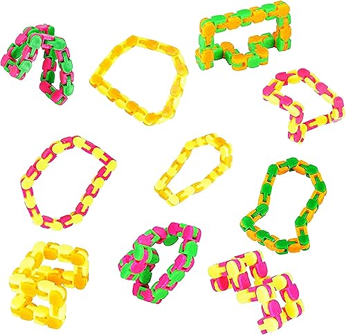 Juguete de mano para el alivio del estrés Wacky Tracks Finger Fidget Stress Reliever (4 unidades)