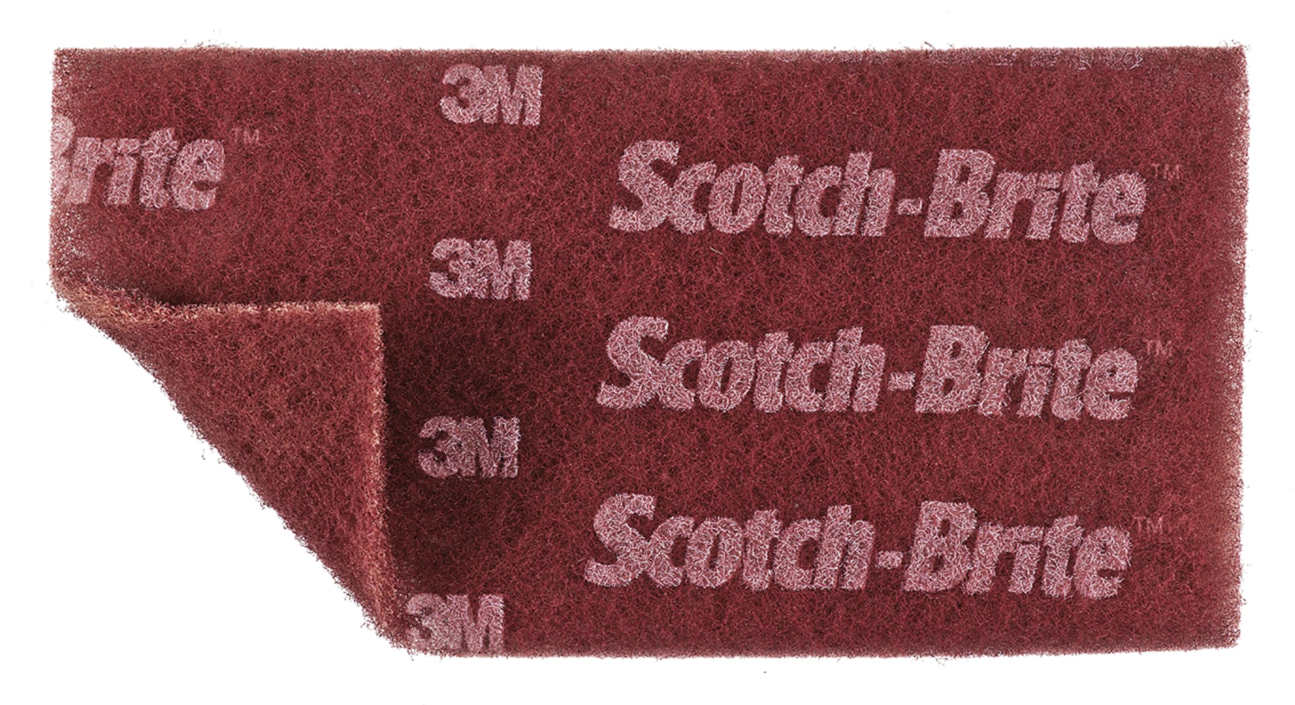 3M Scotch-Brite Durable Flex - Eponge à poncer MX-HP - Abrasif rouge idéal pour la préparation de surfaces à traiter - 1 x 25 éponges de 228mm x 115mm