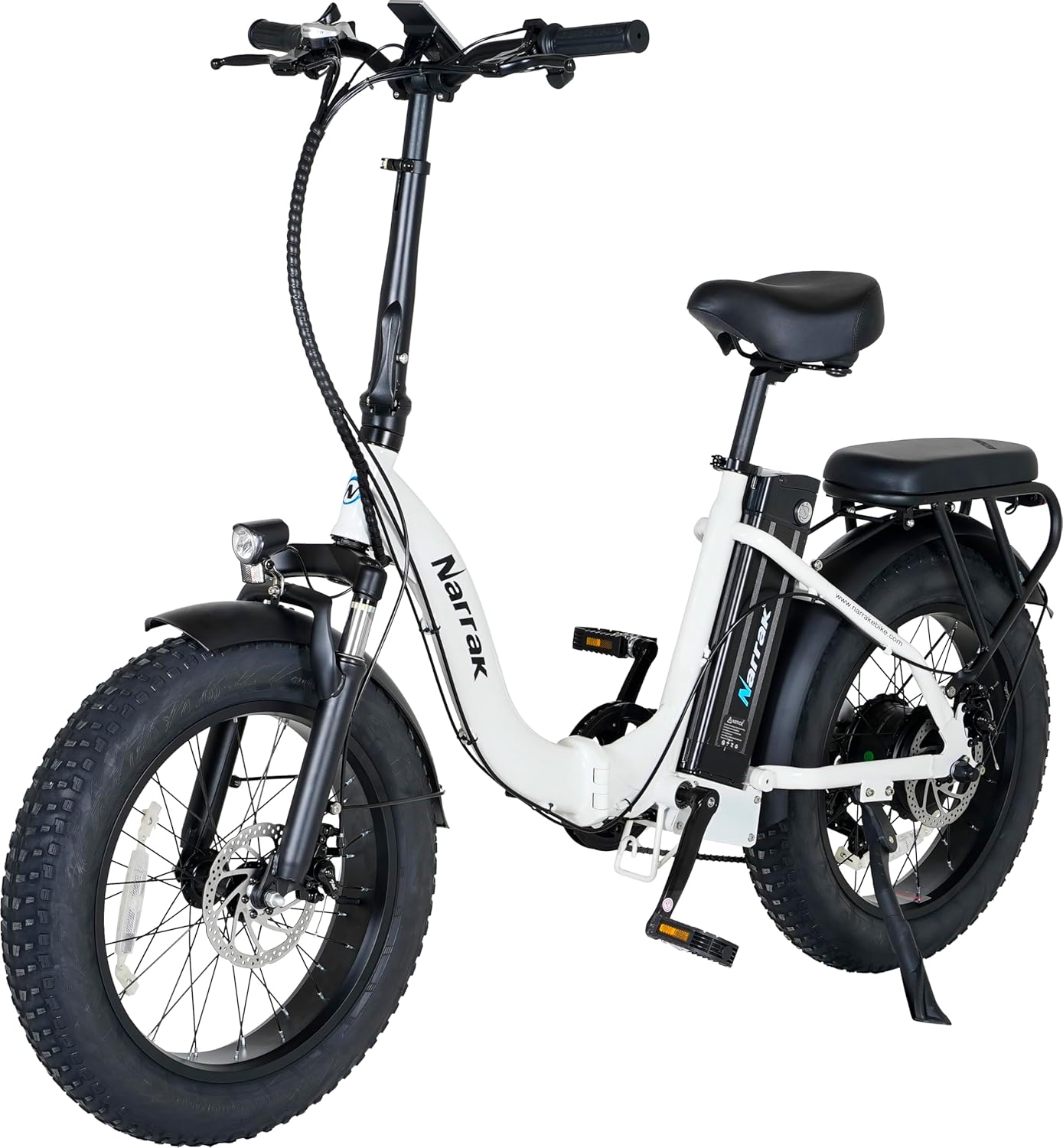 Fat Tire Folding Electric Bike, 48V & 624Wh Lithium Removable Battery, Peak 1100W Brushless Motor, Max Speed 28Mph, M5 Large LCD Display, Suspension, Step-Over/Thru Frame Fat Tire Folding Electric Bike, 48V & 624Wh Lithium Removable Battery, Peak 1100W Brushless Motor, Max Speed 28Mph, M5 Large LCD Display, Suspension, Step-Over/Thru Frame