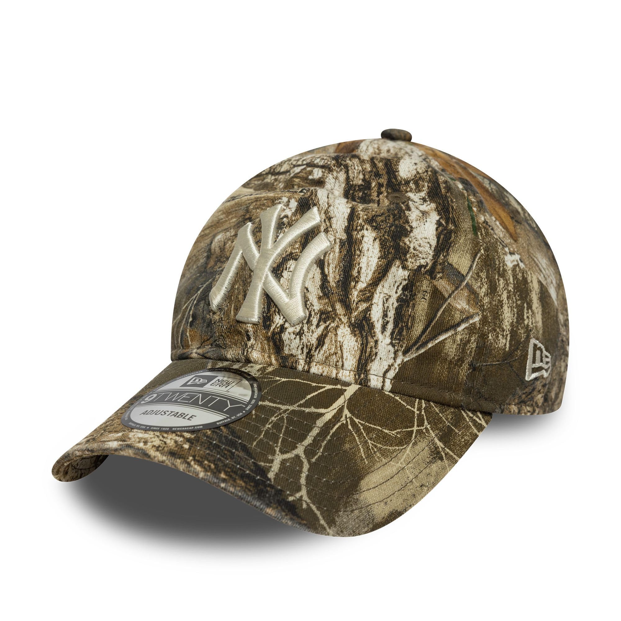New Era Washed Realtree 9Twenty Cap NY Yankees