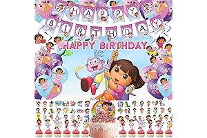 All-in-One Dora Birthday Party Decorations for Adventurous Girls