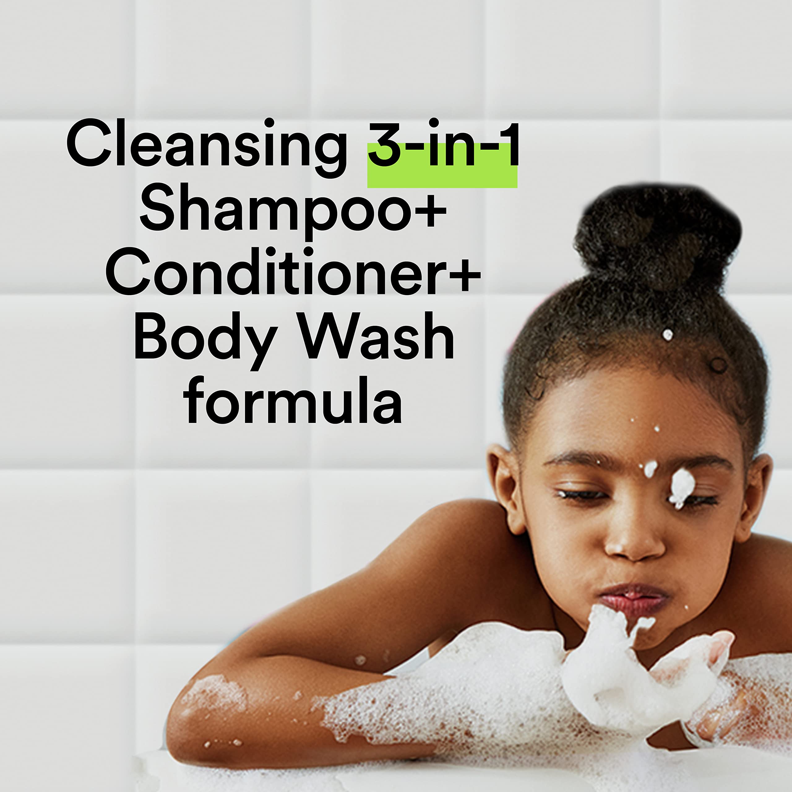 Kids 3in1 Shampoo Conditioner Body Wash For A TearFree