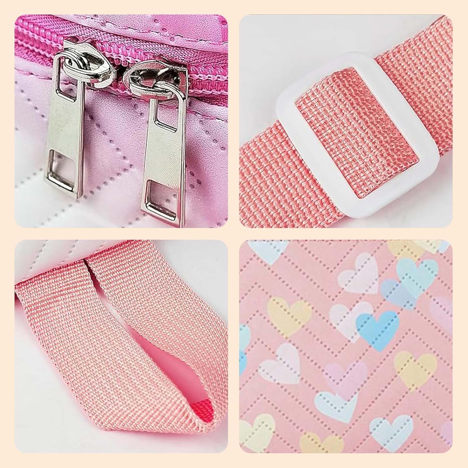 Mini Backpack for Girls and Women, PU Small Women Backpack, Cute Fashion Backpacks Purse, Ladies Small Backpacks (Color 3) - Image 3